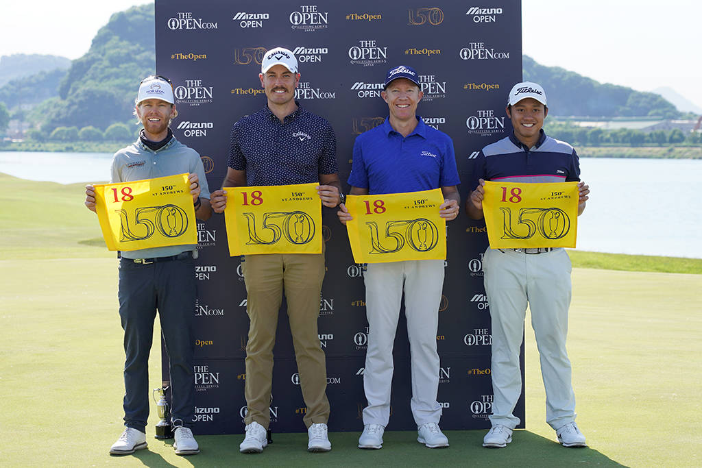 Scott Vincent, Anthony Quayle, Brad Kennedy and Justin De Los Santos